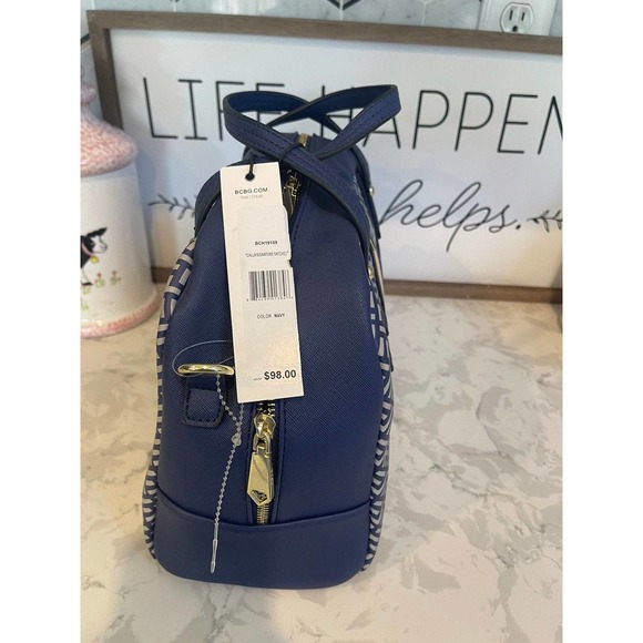 NWT BCBG Womens Calla blue purse - Picture 2 of 5